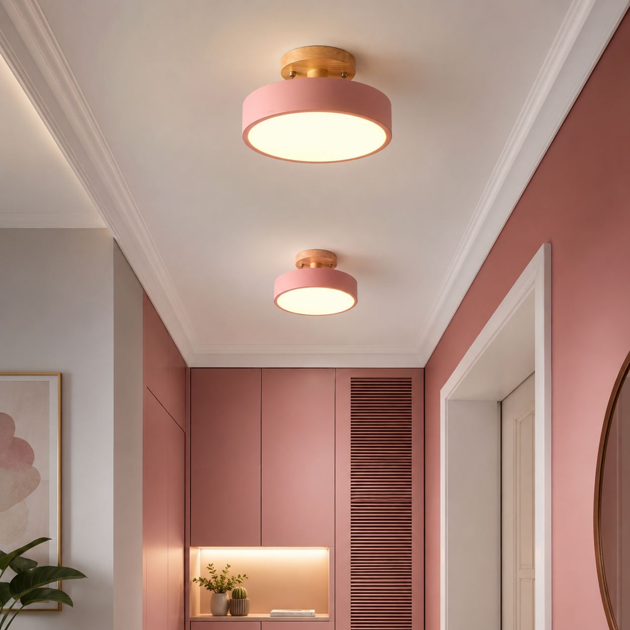 Moderne Runde LED Deckenleuchte