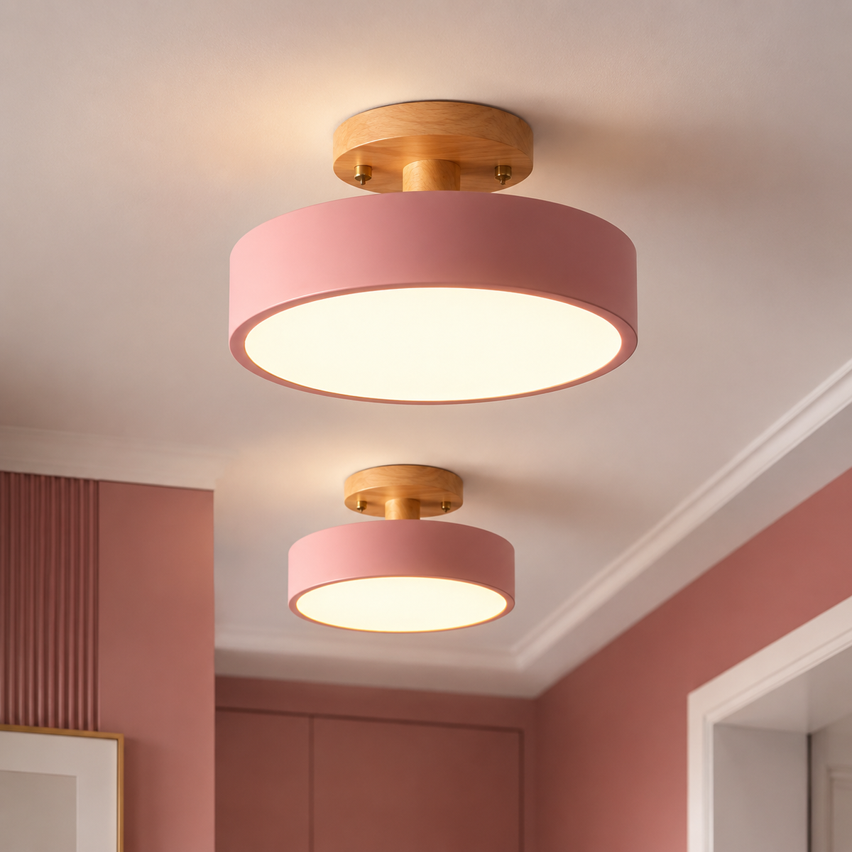 Moderne Runde LED Deckenleuchte