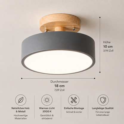Moderne Runde LED Deckenleuchte