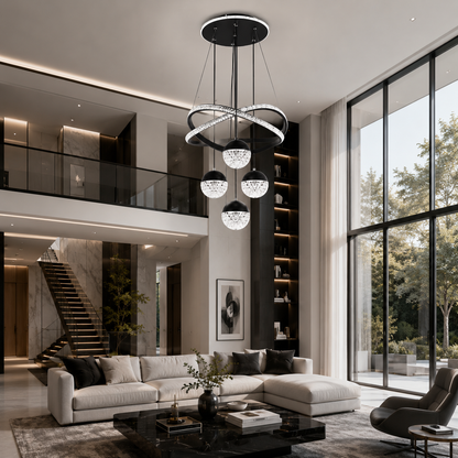 Luxus LED Kronleuchter - Mehrere Farbtemperaturen