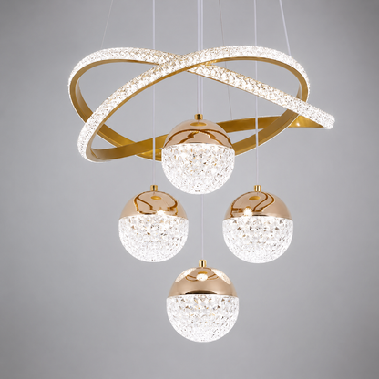 Luxus LED Kronleuchter - Mehrere Farbtemperaturen