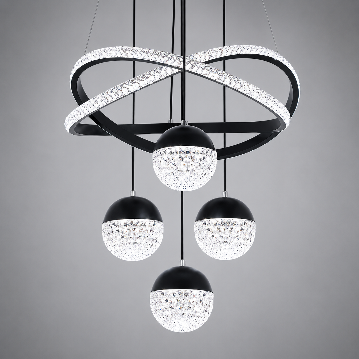 Luxus LED Kronleuchter - Mehrere Farbtemperaturen