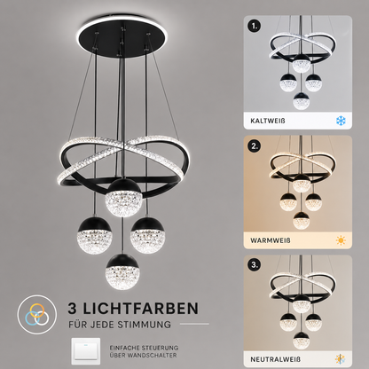 Luxus LED Kronleuchter - Mehrere Farbtemperaturen